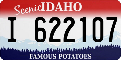 ID license plate I622107