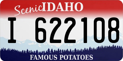 ID license plate I622108
