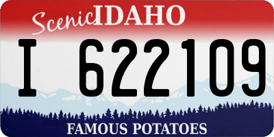 ID license plate I622109