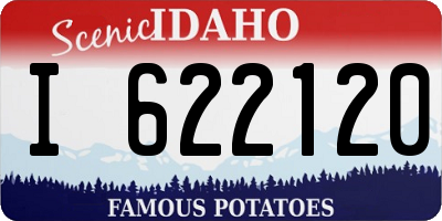 ID license plate I622120