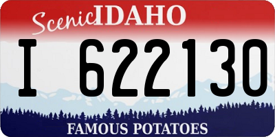 ID license plate I622130