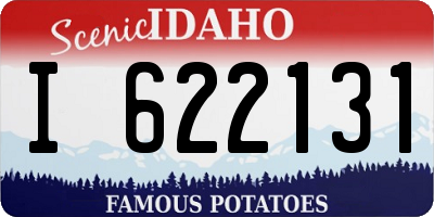 ID license plate I622131