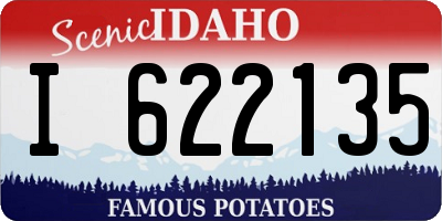 ID license plate I622135