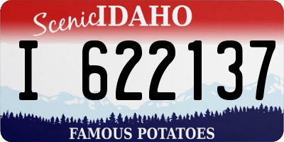 ID license plate I622137
