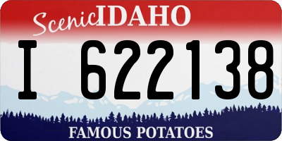ID license plate I622138