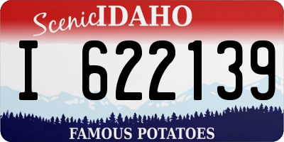 ID license plate I622139