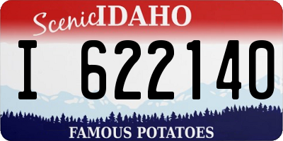 ID license plate I622140