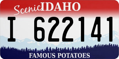ID license plate I622141