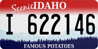 ID license plate I622146