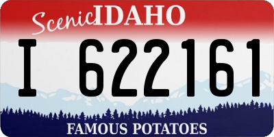 ID license plate I622161