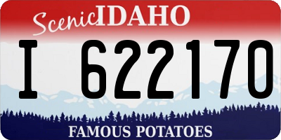 ID license plate I622170