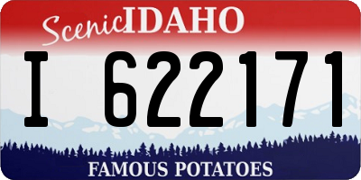 ID license plate I622171