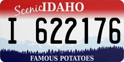 ID license plate I622176