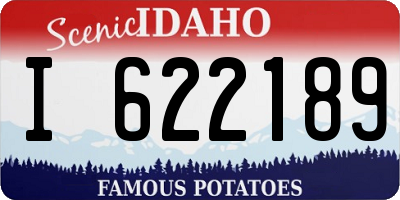 ID license plate I622189