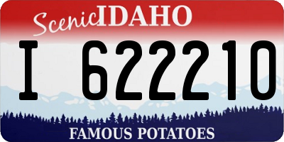 ID license plate I622210
