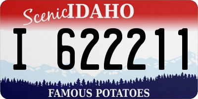 ID license plate I622211