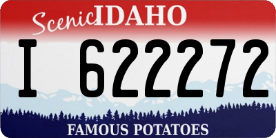 ID license plate I622272