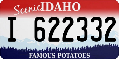 ID license plate I622332