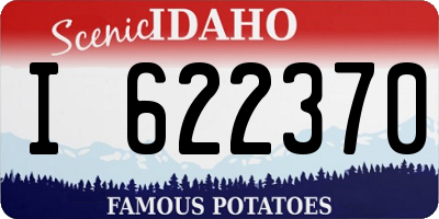 ID license plate I622370