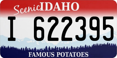 ID license plate I622395