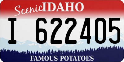 ID license plate I622405