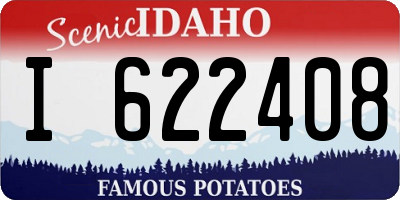 ID license plate I622408