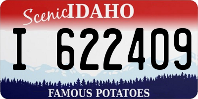 ID license plate I622409