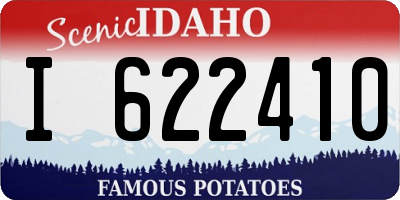 ID license plate I622410