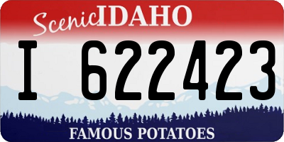 ID license plate I622423