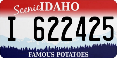ID license plate I622425