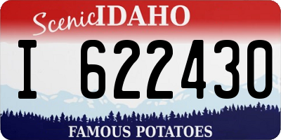 ID license plate I622430