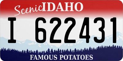 ID license plate I622431