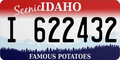 ID license plate I622432