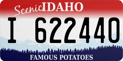 ID license plate I622440