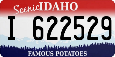 ID license plate I622529
