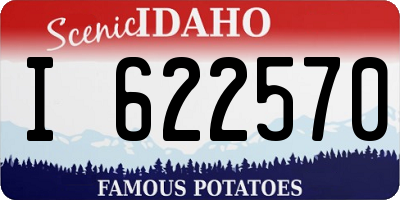 ID license plate I622570