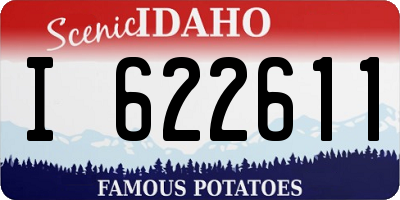 ID license plate I622611
