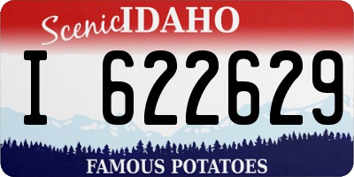 ID license plate I622629