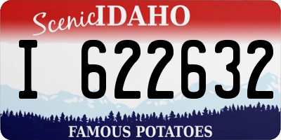 ID license plate I622632