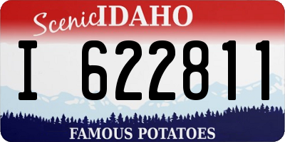 ID license plate I622811