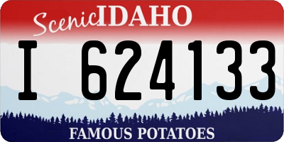 ID license plate I624133