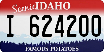 ID license plate I624200
