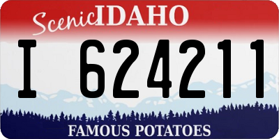 ID license plate I624211