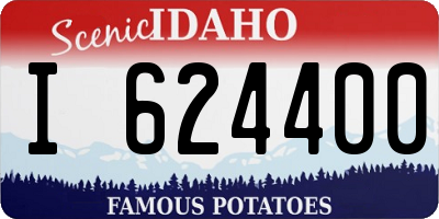 ID license plate I624400