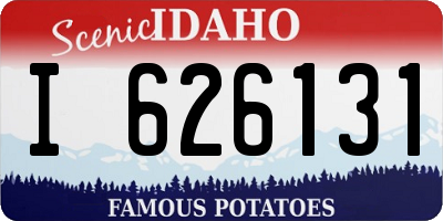 ID license plate I626131