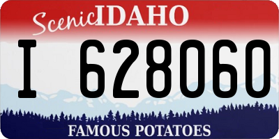ID license plate I628060