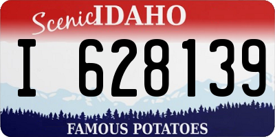 ID license plate I628139