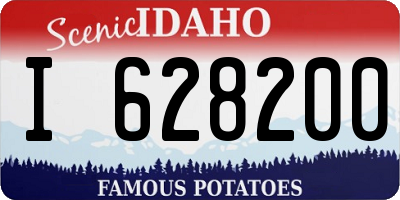 ID license plate I628200