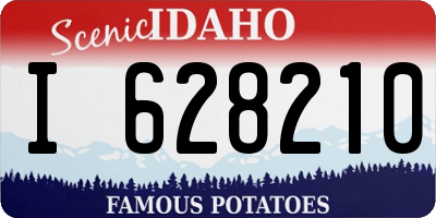 ID license plate I628210