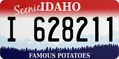 ID license plate I628211